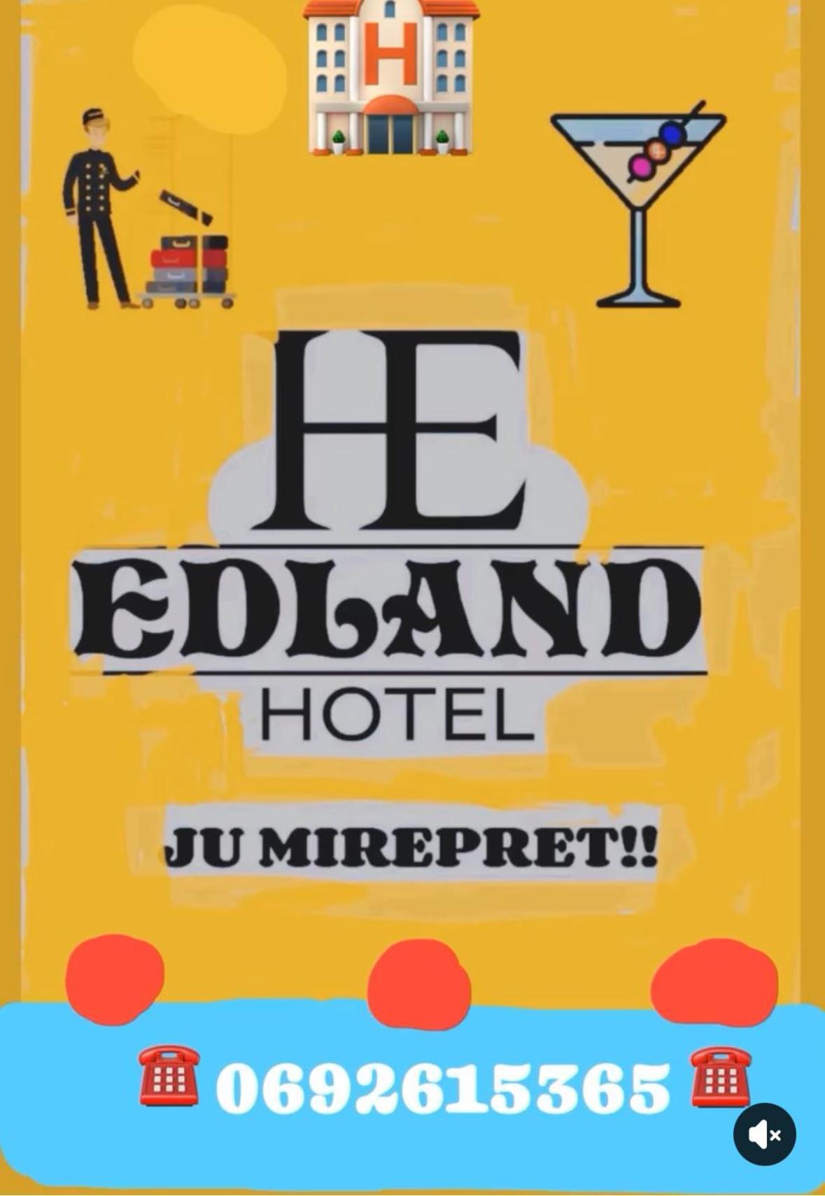 Hotel Edland Vlorë Exterior foto